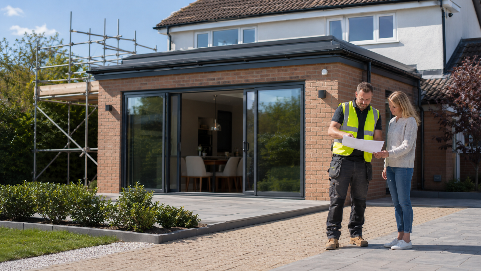 Builder and homeowner